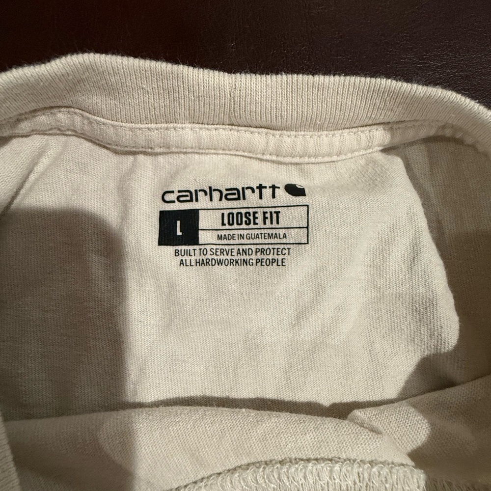 Carhartt Cream Pocket Tee - Picture 4 of 4